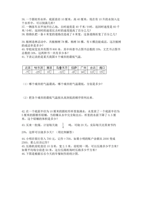 小升初数学应用题50道及参考答案（培优b卷）.docx