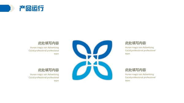 白色简约商务企业管理通用PPT模板