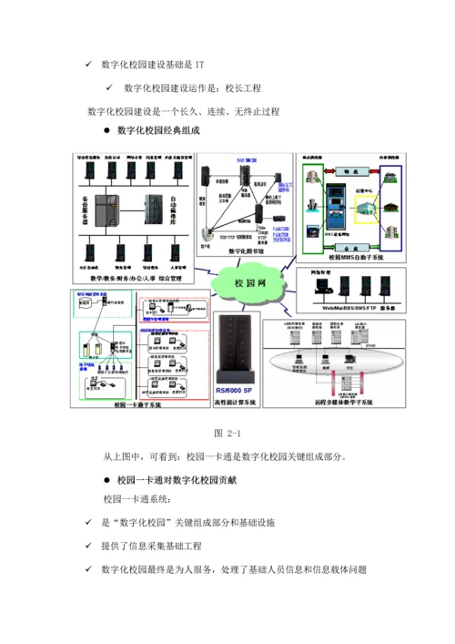 校园一卡通综合项目整体关键技术解决专项方案完整版.docx