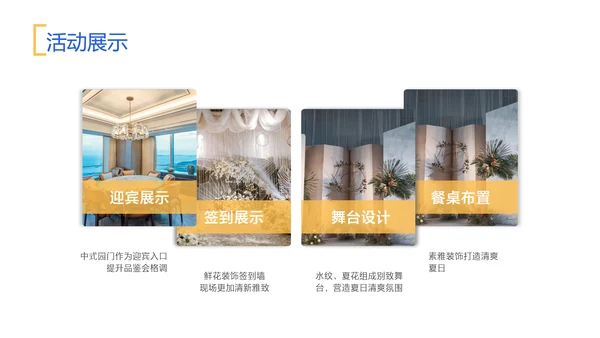 蓝白色商务风地产营销策划