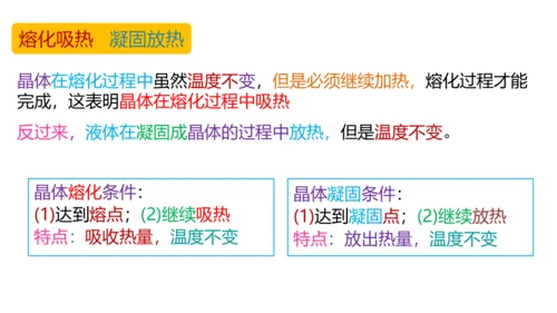 人教版物理八年级上学期 3.2 熔化和凝固  课件（53页ppt）