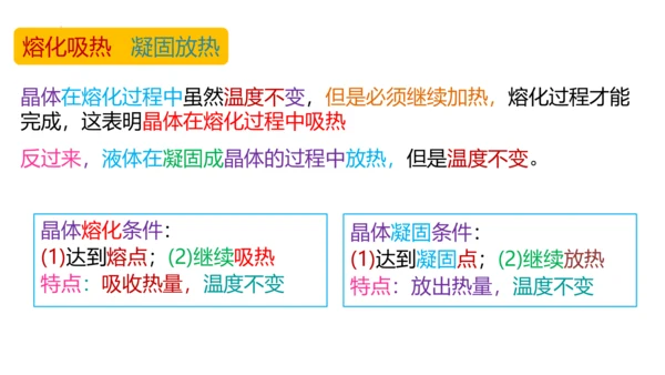 人教版物理八年级上学期 3.2 熔化和凝固  课件（53页ppt）