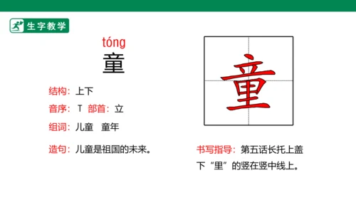1 古诗二首 生字动画课件