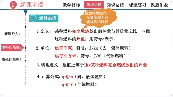 14.2《热机的效率》（同步课件）【2024秋人教九全物理高效完全备课】