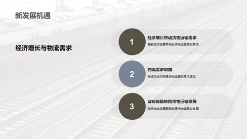 铁路货运：投资的新机遇