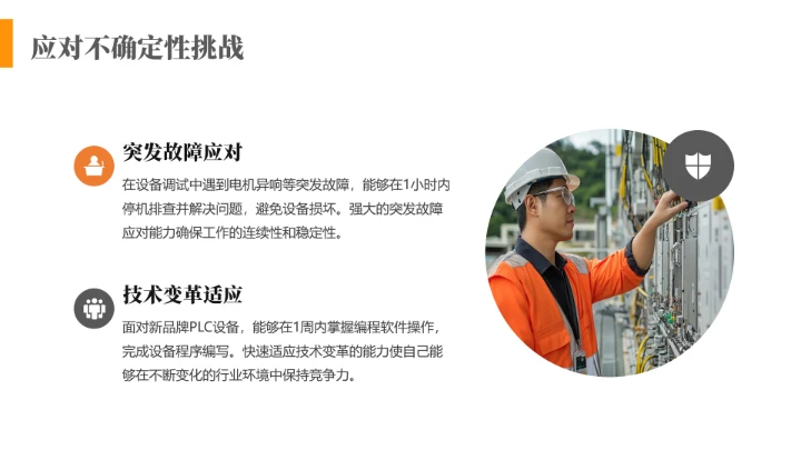 电气工程和自动化专业大学生求职个人能力综合展示职业生涯规划通用PPT模版