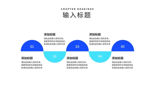 深蓝几何渐变风员工季度述职报告PPT模板
