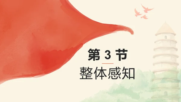 回延安PPT模板