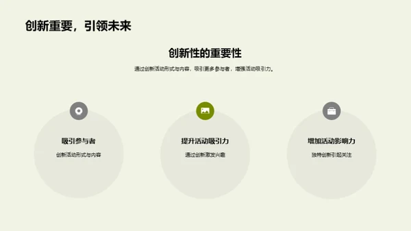 活动策划推动绿农