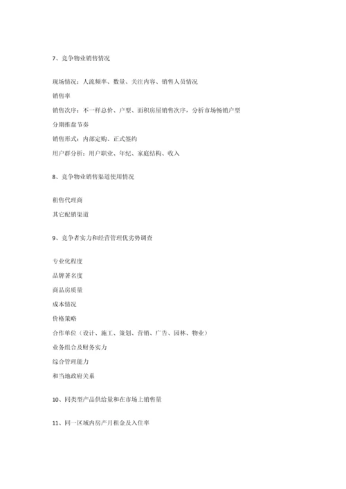 房地产市场调研研究报告的写作方法.docx