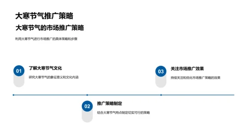 大寒节气市场推广策略PPT模板