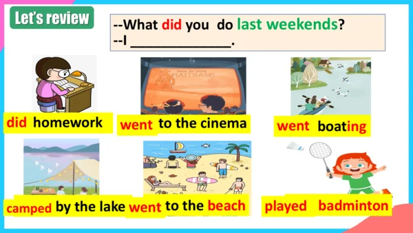 Unit 12 Section B（1a-1e）课件+内嵌音频（新目标七年级下册Unit 12 Wh