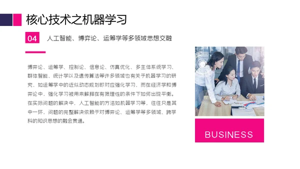 商业智能行业分析报告通用PPT模版