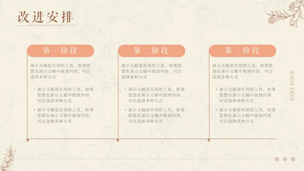 文艺气息风格期末作业汇报展示通用PPT