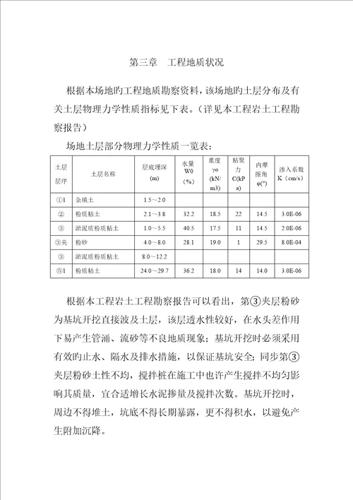 土方开挖专题方案