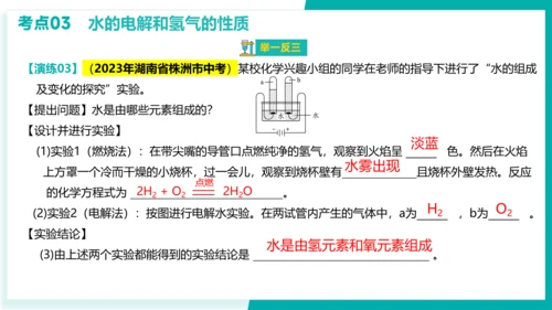 第四单元 自然界的水【考点串讲课件】(共45张PPT)-2023-2024学年九年级化学上学期期末考