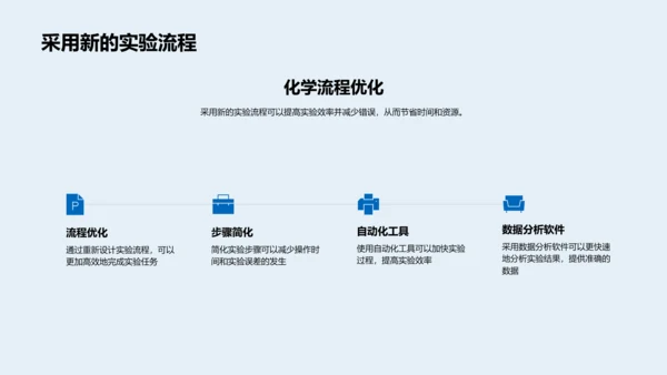 化学实验效率优化PPT模板