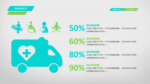简约清爽医疗生物化学动态PPT
