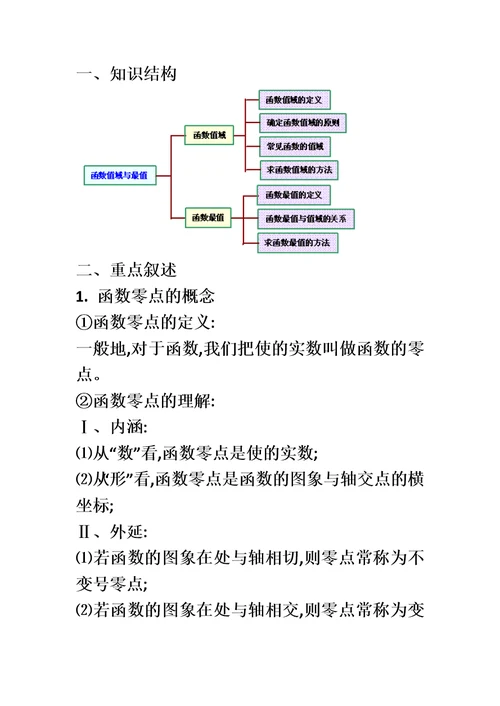 特级教师高考数学首轮复习第15讲-函数与方程