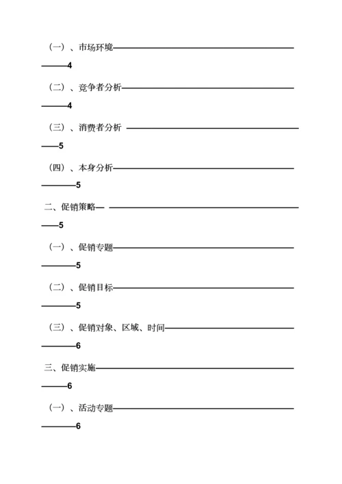 家装公司专业策划专项方案.docx