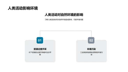 自然环境与我们