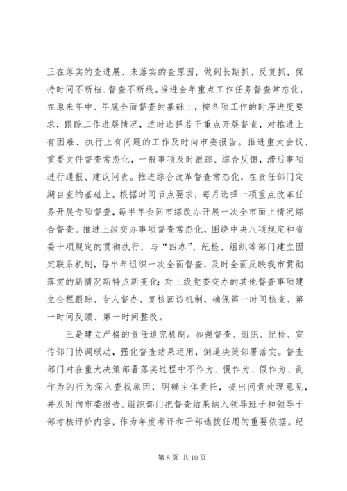 提升党委决策督查工作水平的调查与思考.docx