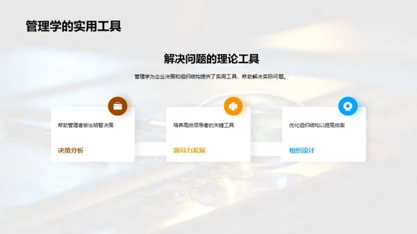 揭秘管理学魅力