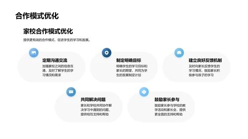 初二学期家长会PPT模板