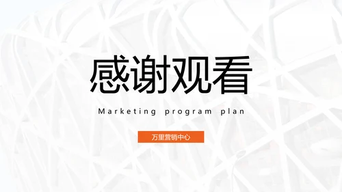 公司品牌营销方案计划PPT模板