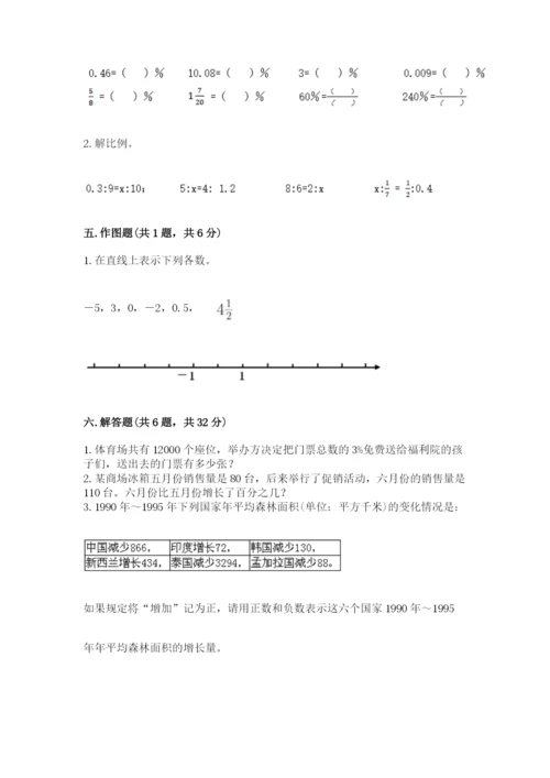 北师大版六年级下册数学 期末检测卷附参考答案【轻巧夺冠】.docx