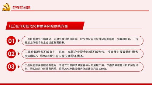 防风险守底线专题民主生活会对照检查材料PPT党课