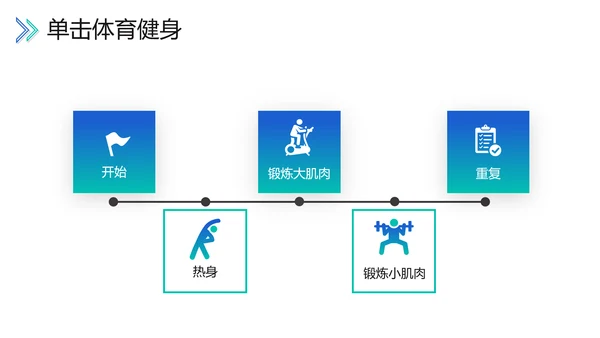 2021年欧美大气体育运动器材健美瘦身健身会所宣传PPT模板