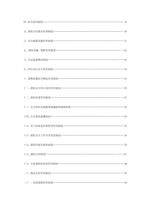 医院消防安全管理制度汇编有封面.docx