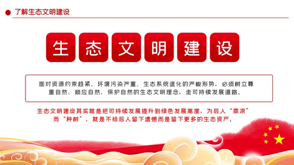 践行生态文明新思想共建美丽家园新环境生态文明建设PPT