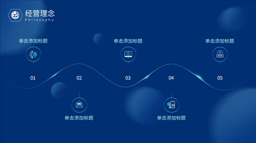 蓝色科技风智慧变革引领未来触碰未来智慧科技产品发布