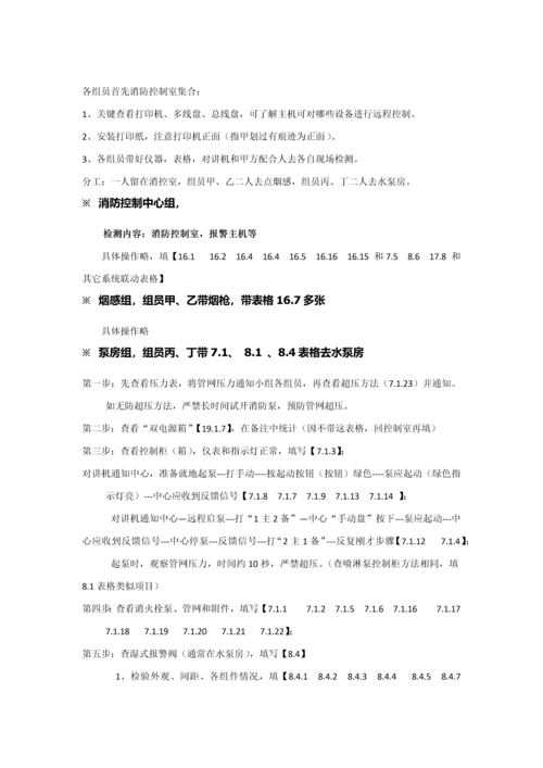 建筑工程消防设施检测工作统一标准.docx