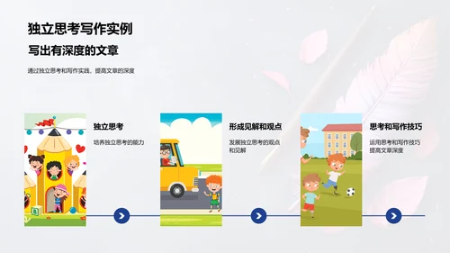 高一语文写作技巧PPT模板