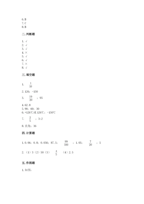 北京版六年级下册期末真题卷含答案【突破训练】.docx