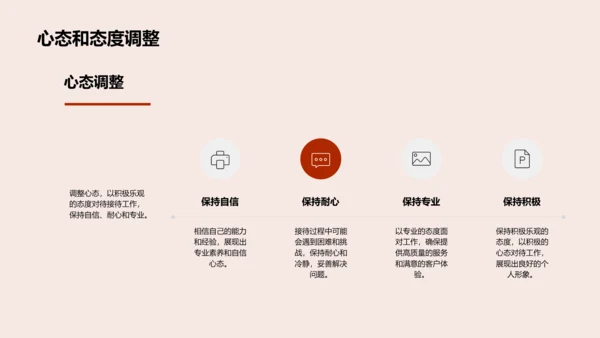 商务接待技巧PPT模板