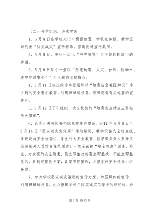 防灾减灾活动方案 (7).docx