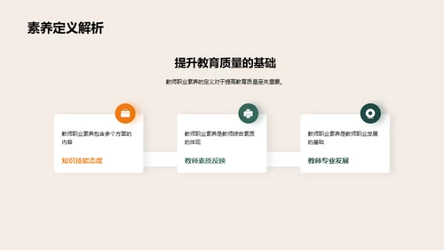 提升教师素养
