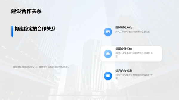 企业文化与合作力