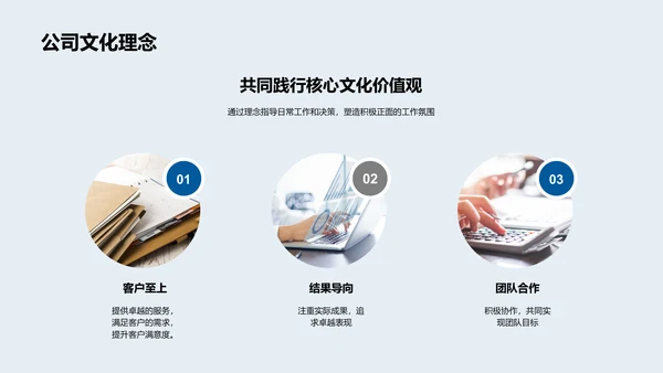 企业年会成长汇报PPT模板