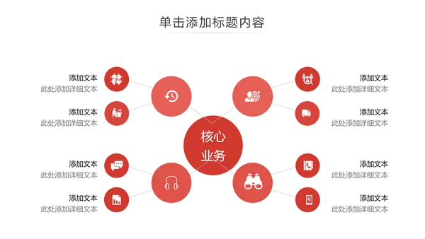 红色欧美风公司介绍企业宣传商务PPT模板