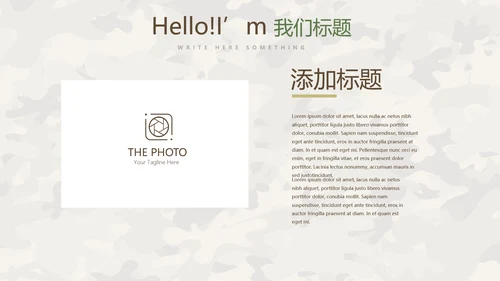 武警个人能力评测动态PPT