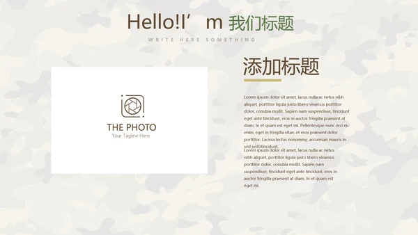 武警个人能力评测动态PPT