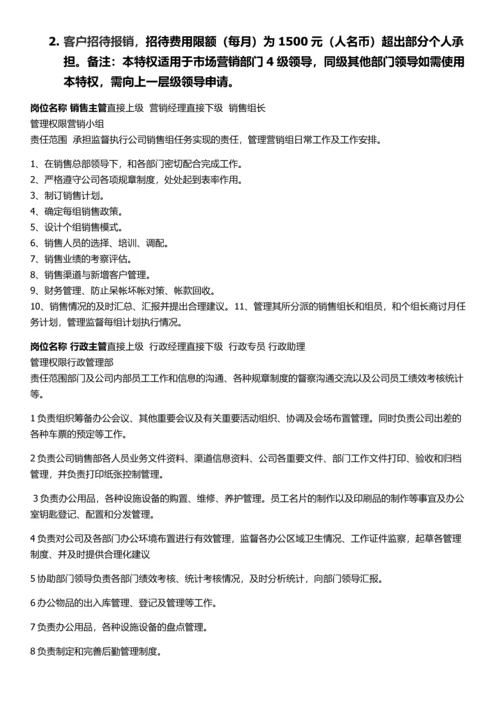 公司行政架构及薪资等级结构表.docx