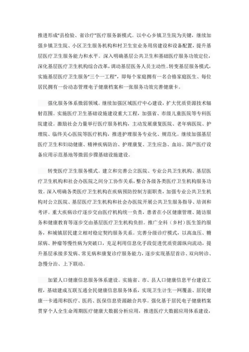 河北省大健康新医疗产业发展综合规划.docx