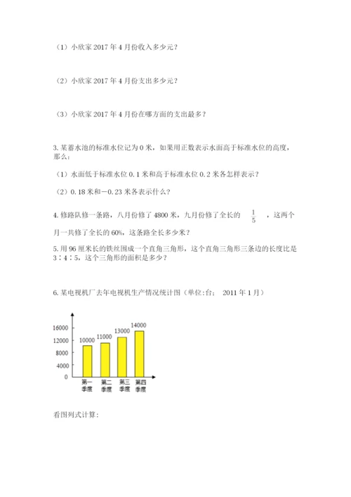 苏教版六年级数学小升初试卷含完整答案（夺冠）.docx