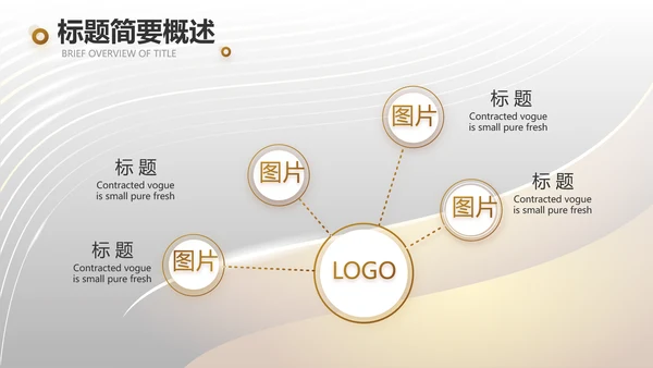 金色大气商业融资计划书PPT